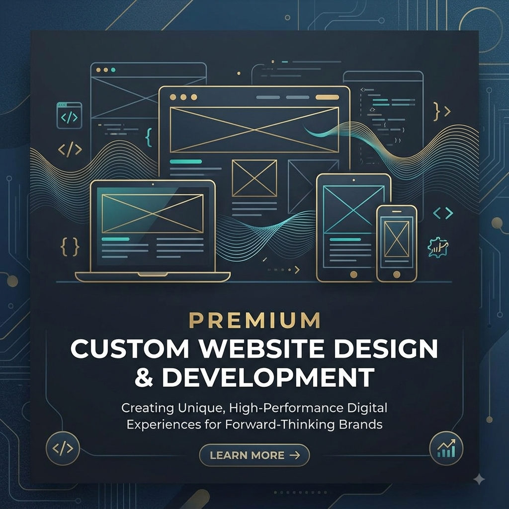 Premium Custom Website Design & Development – Modern & Unique